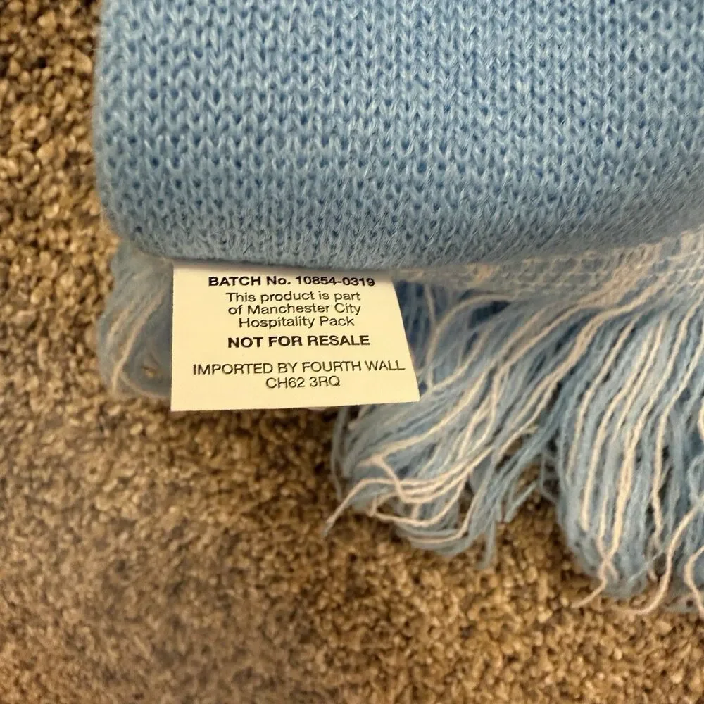 Manchester City Cityzens 125 Years Hospitality Pack Supporter Scarf MCFC